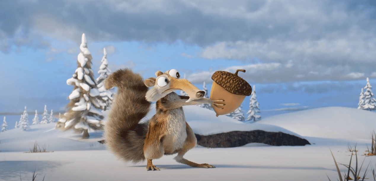 Wiewiór z „Epoki lodowcowej” wreszcie złapał żołędzia. W ten sposób twórcy oznajmili, że to koniec