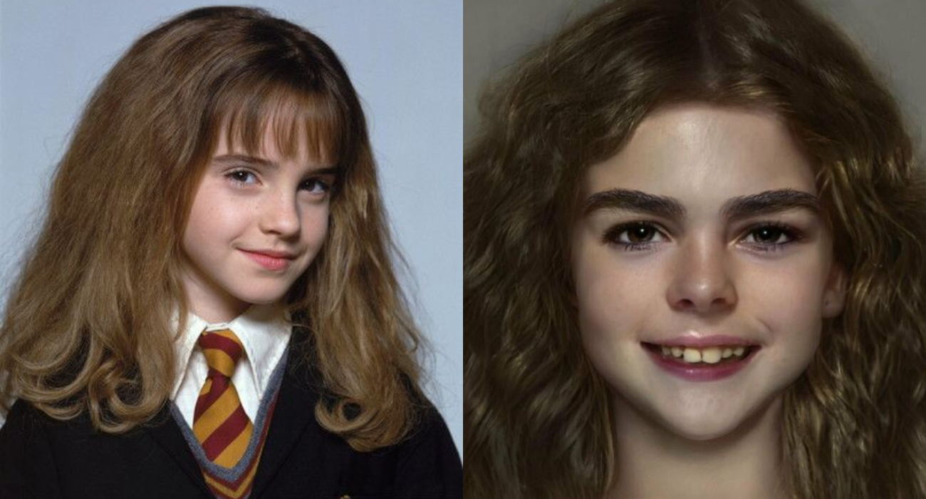 Tak wyglądałyby postacie z „Harry'ego Pottera" zgodne z opisem z książek. Odtworzyła je sztuczna inteligencja