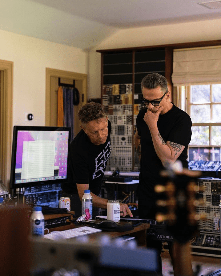 Dave Gahan i Martin Gore z Depeche Mode wrócili do studia