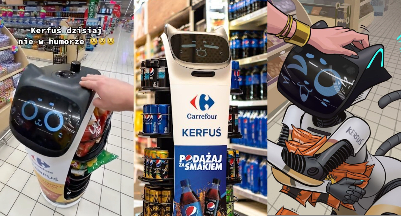 Bohater memów i obiekt seksualny. Cała Polska oszalała na punkcie koto-robota Kerfusia