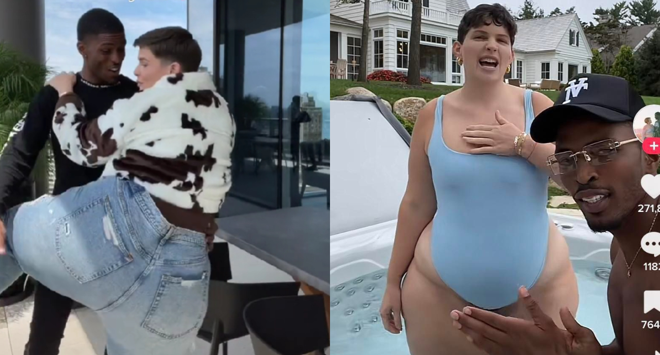 Para tiktokerów vs. bodyshaming, bo „jak można być z grubą dziewczyną”?