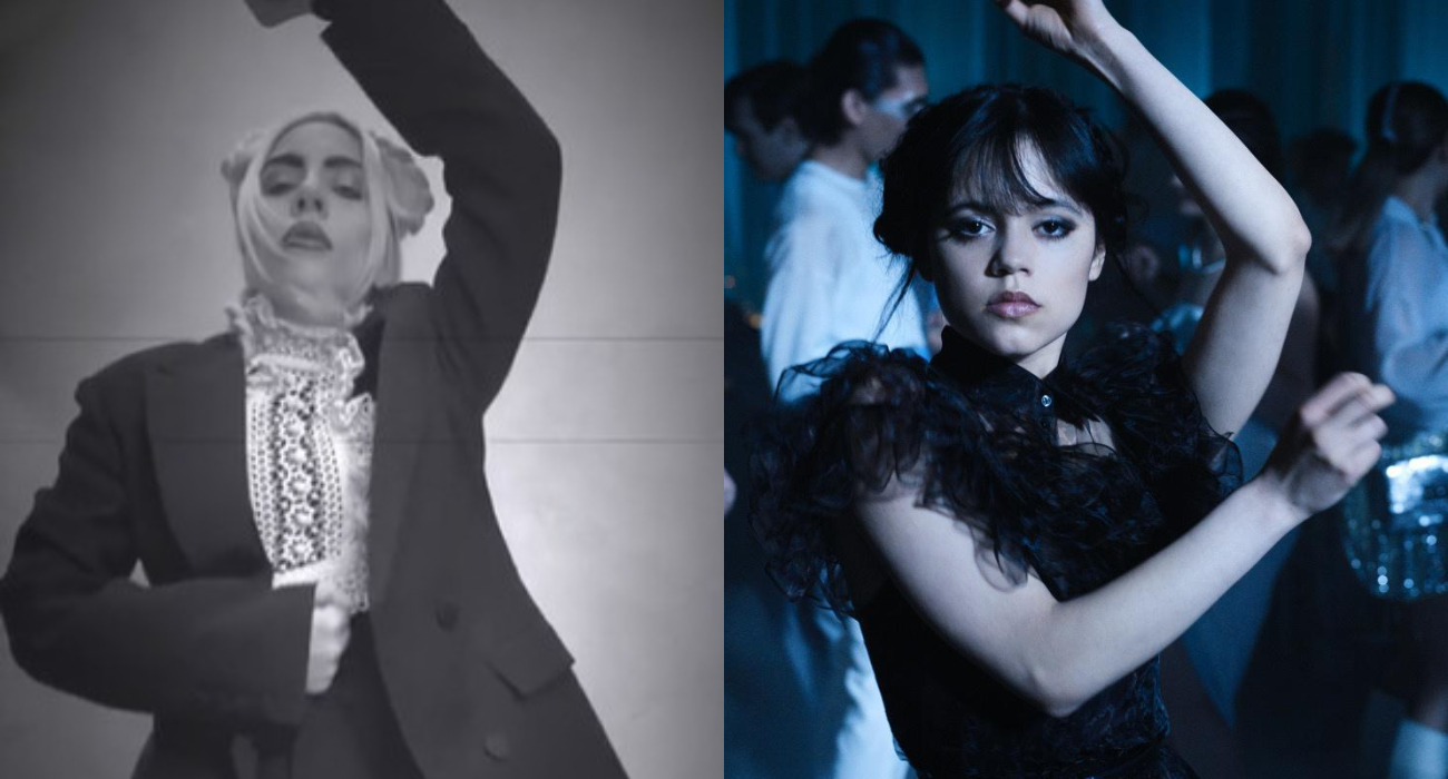 Lady Gaga odtworzyła viralowy taniec Wednesday. Dzięki serialowi jej utwór stał się hitem