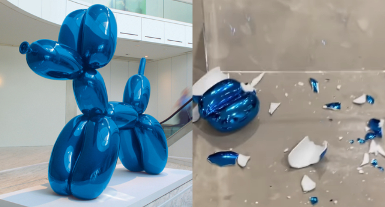 Kolekcjonerka sztuki zbiła rzeźbę kultowego artysty. Była warta prawie 200 tys. zł