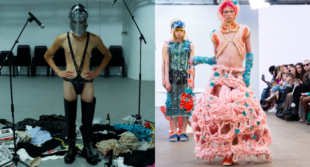 BDSM w krypcie i sekator do plastiku. 5 najciekawszych prezentacji London Fashion Week
