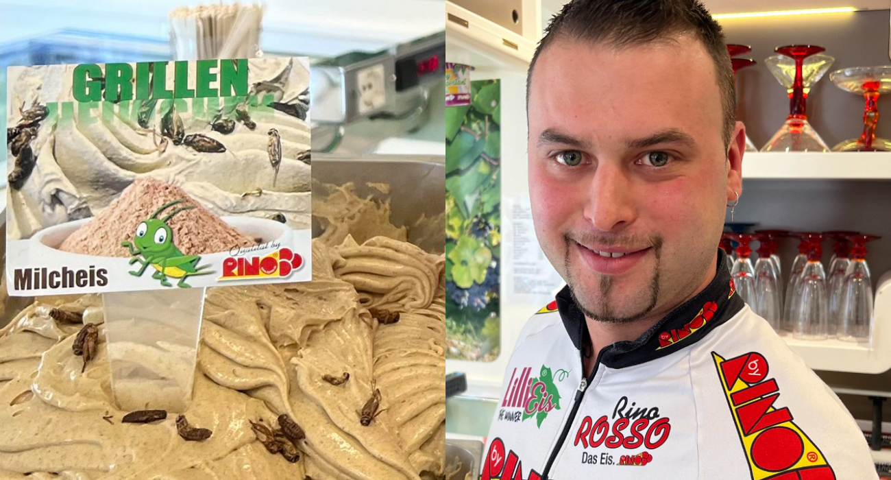 Niemiecka lodziarnia sprzedaje... lody o smaku świerszcza