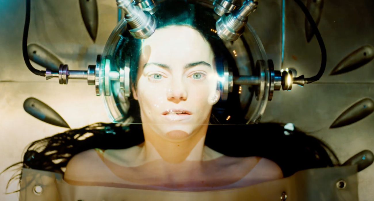 Emma Stone jako Frankenstein w dziwacznym teaserze nowego filmu Lanthimosa