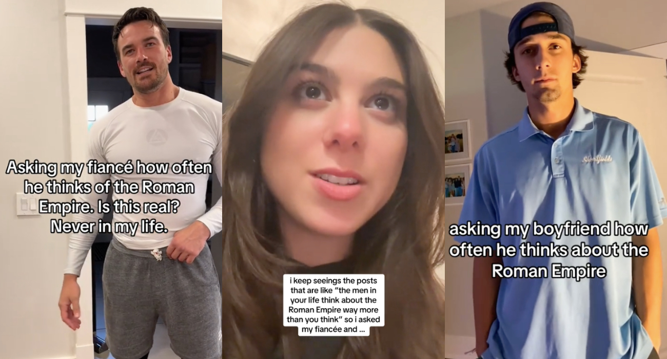 Zapytaj faceta, jak często myśli o Cesarstwie Rzymskim – nowy trend podbija TikToka