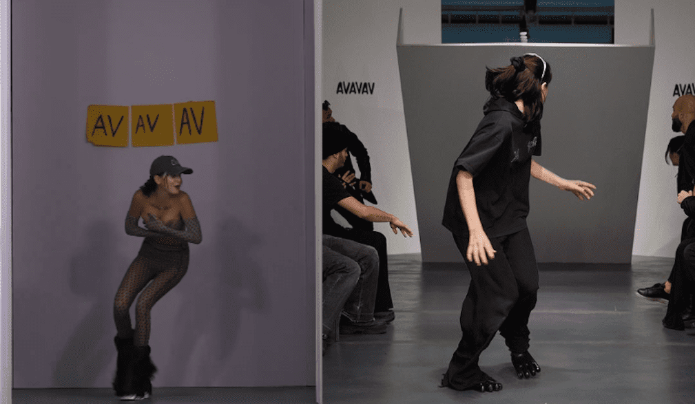 „Nieprzygotowany” pokaz mody AVAVAV stał się viralem. Poznajcie artystkę, która wywraca świat mody do góry nogami