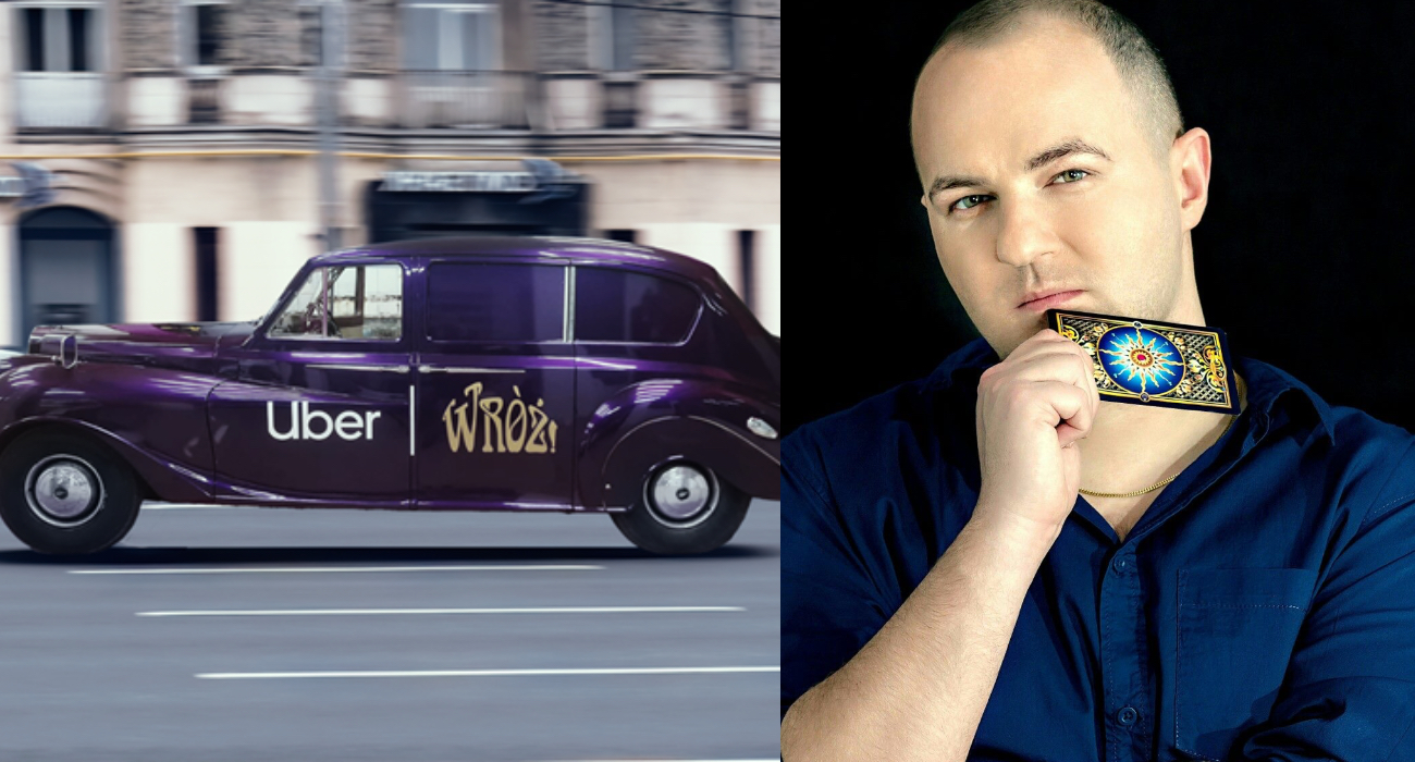 Uber na Andrzejki – Wróżbita Maciej postawi tarota podczas wspólnej przejażdżki