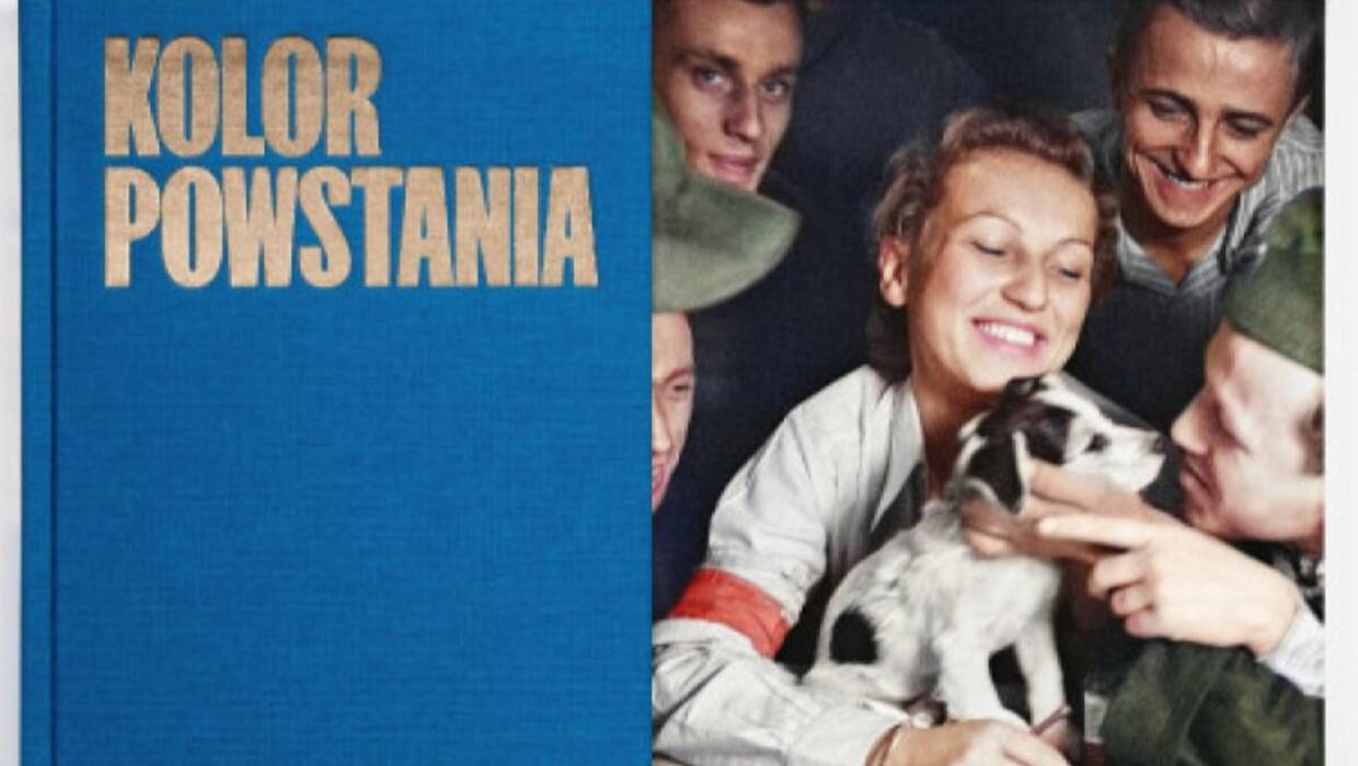 Album kolorowych zdjęć z Powstania Warszawskiego. Życie codzienne powstańczej Warszawy