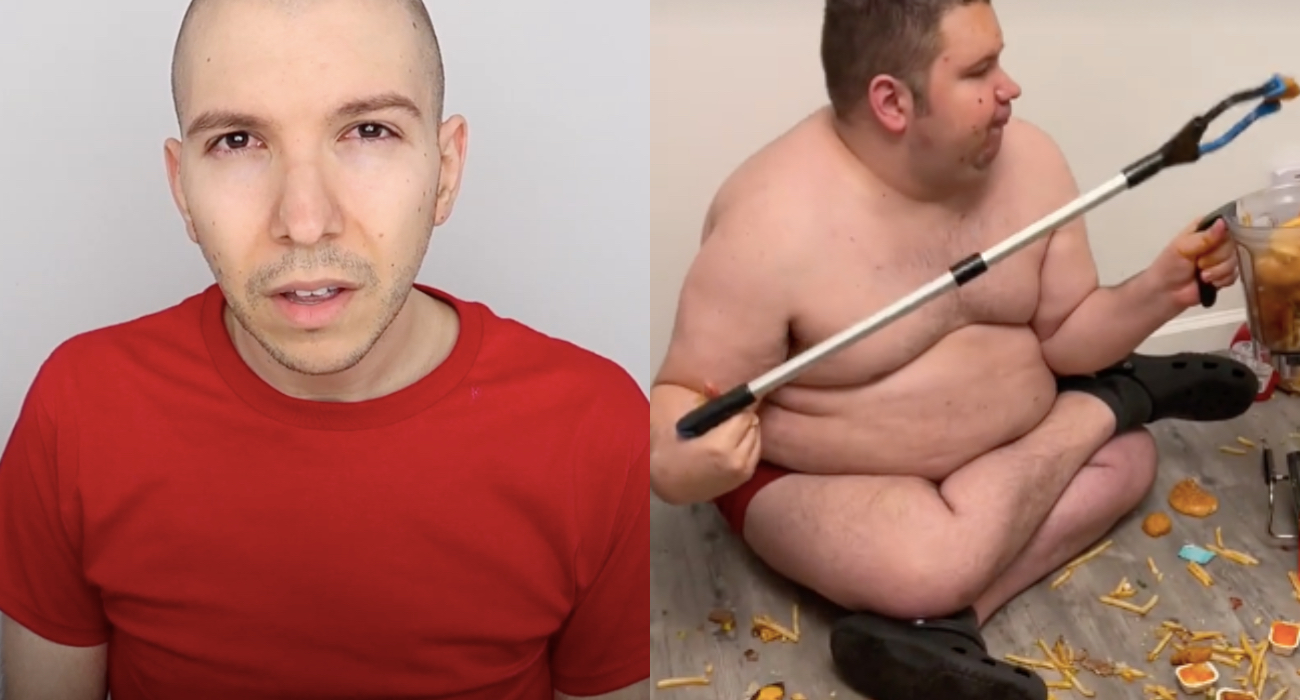 YouTuber wkręcił widzów i w tajemnicy schudł 112 kilo. „Eksperyment społeczny”