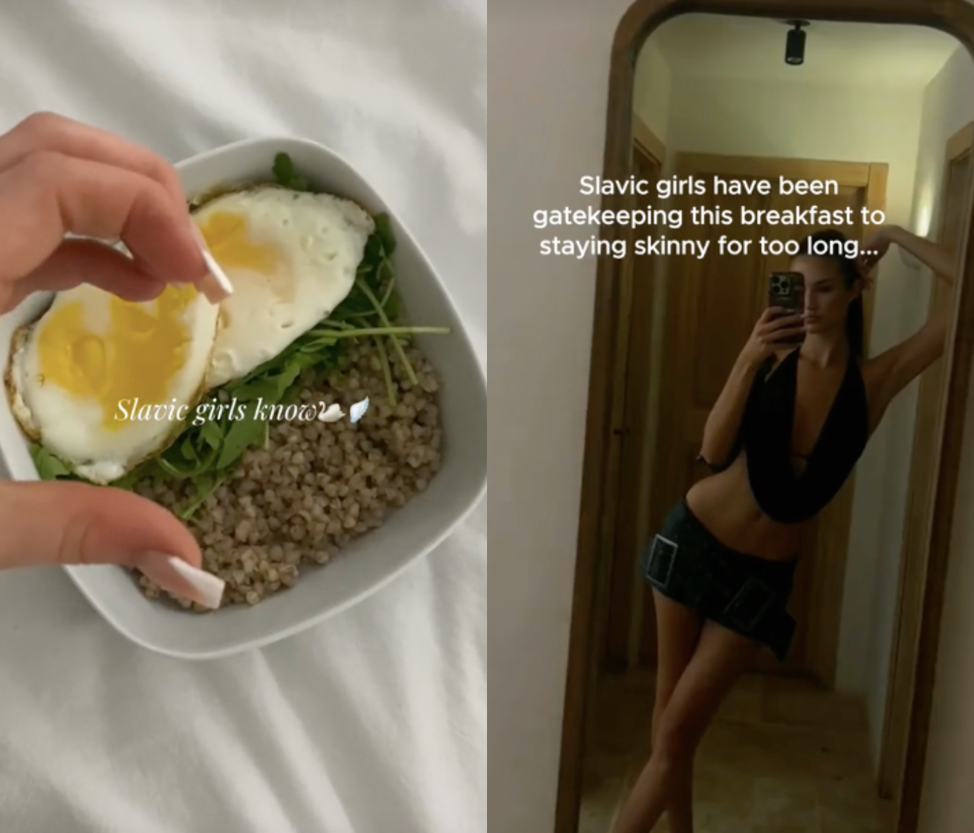 Trend Slavic Girl Diet podbija TikToka. Jedzą kaszę, by wyglądać jak Polki [WIDEO]