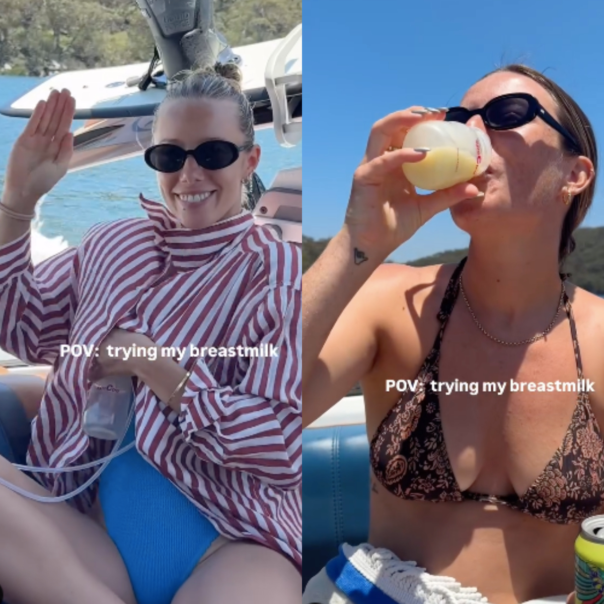 Influencerka karmi pracowników swoim mlekiem z piersi. W sieci burza [WIDEO]