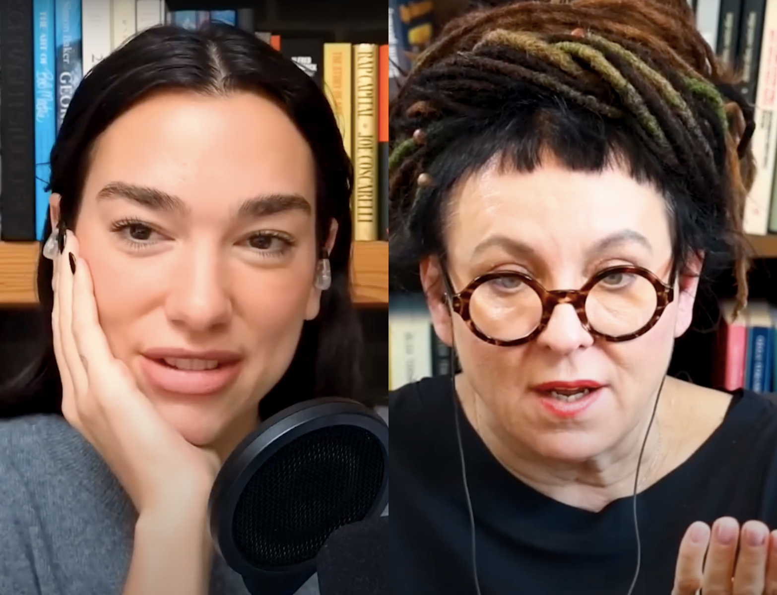Dua Lipa zrobiła wywiad z Olgą Tokarczuk. „Miałam problemy przez tę książkę” [WIDEO]