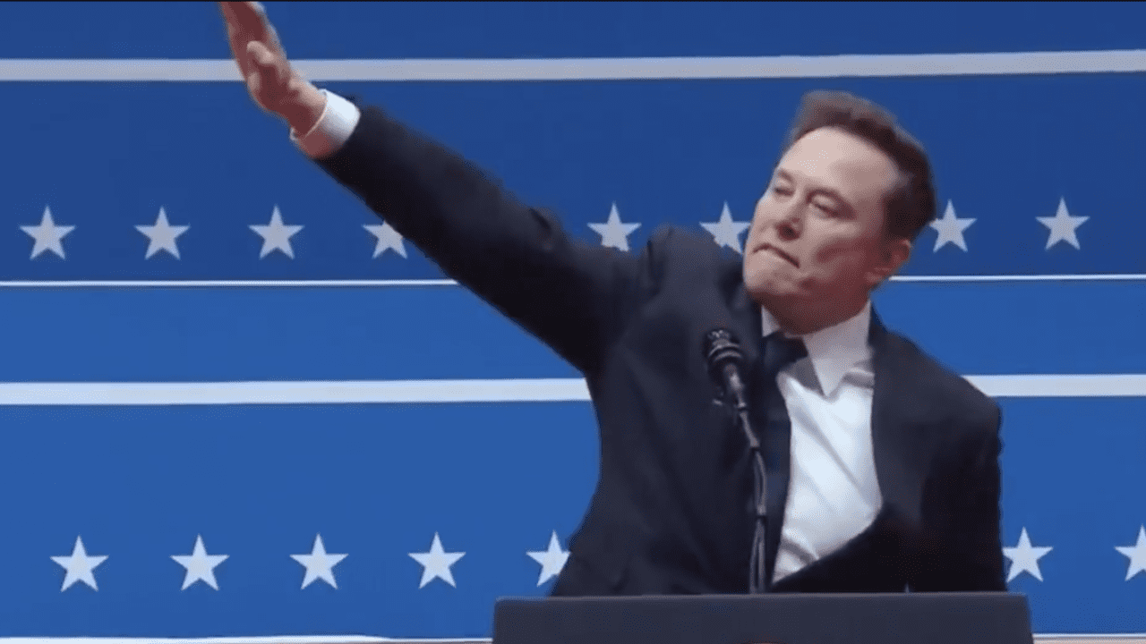Elon Musk i nazistowski gest podczas inauguracji Trumpa [WIDEO]