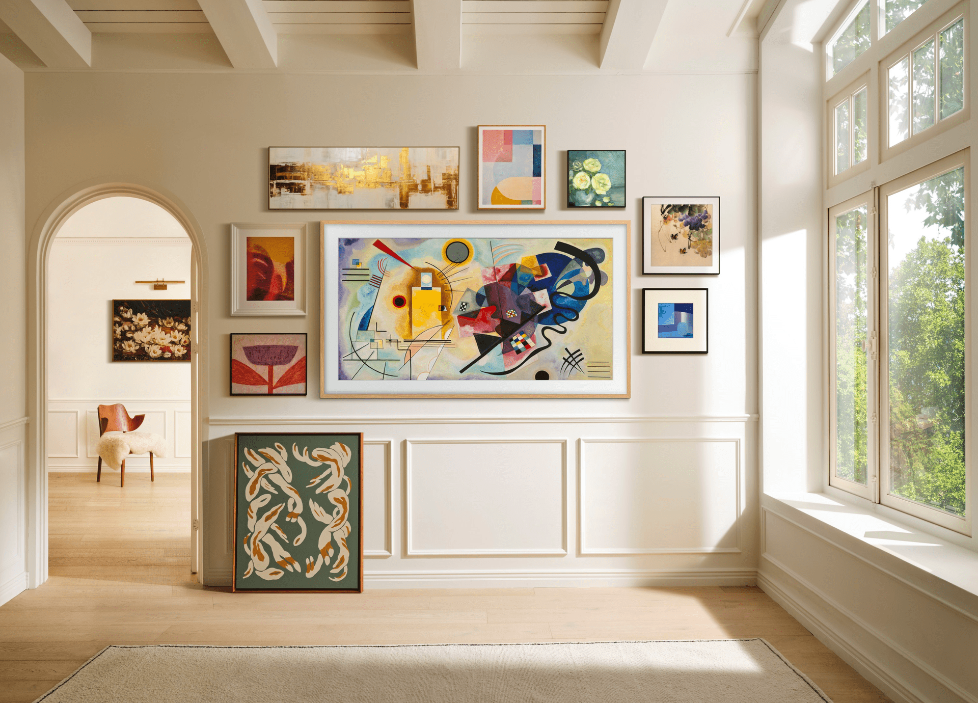 Pompidou zamyka drzwi. Twój salon właśnie stał się galerią