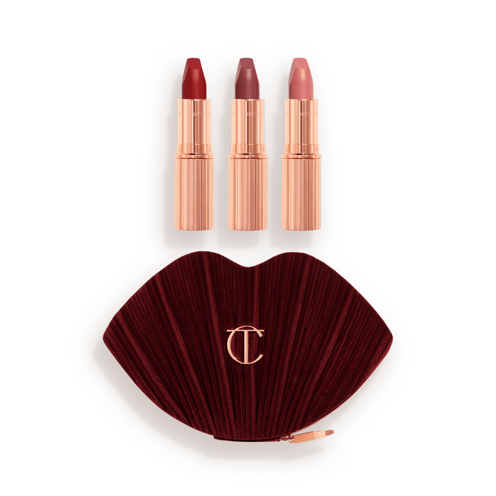 Zestaw Charlotte Tilbury Hot Lips