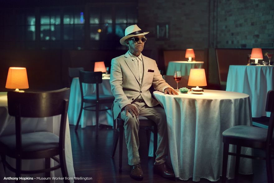 Anthony Hopkins - pracownik muzeum z Wellington/fot. Troy Goodall