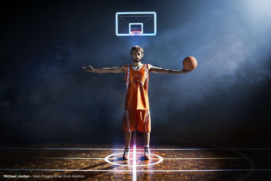 Michael Jordan - programista z Kelston/fot. Troy Goodall