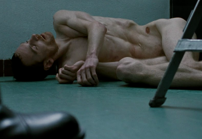 Michael Fassbender w „Głodzie” (2008)