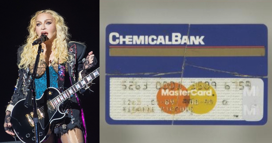 Karta kredytowa Madonny