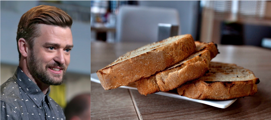 Niedojedzona kanapka Justina Timberlake'a