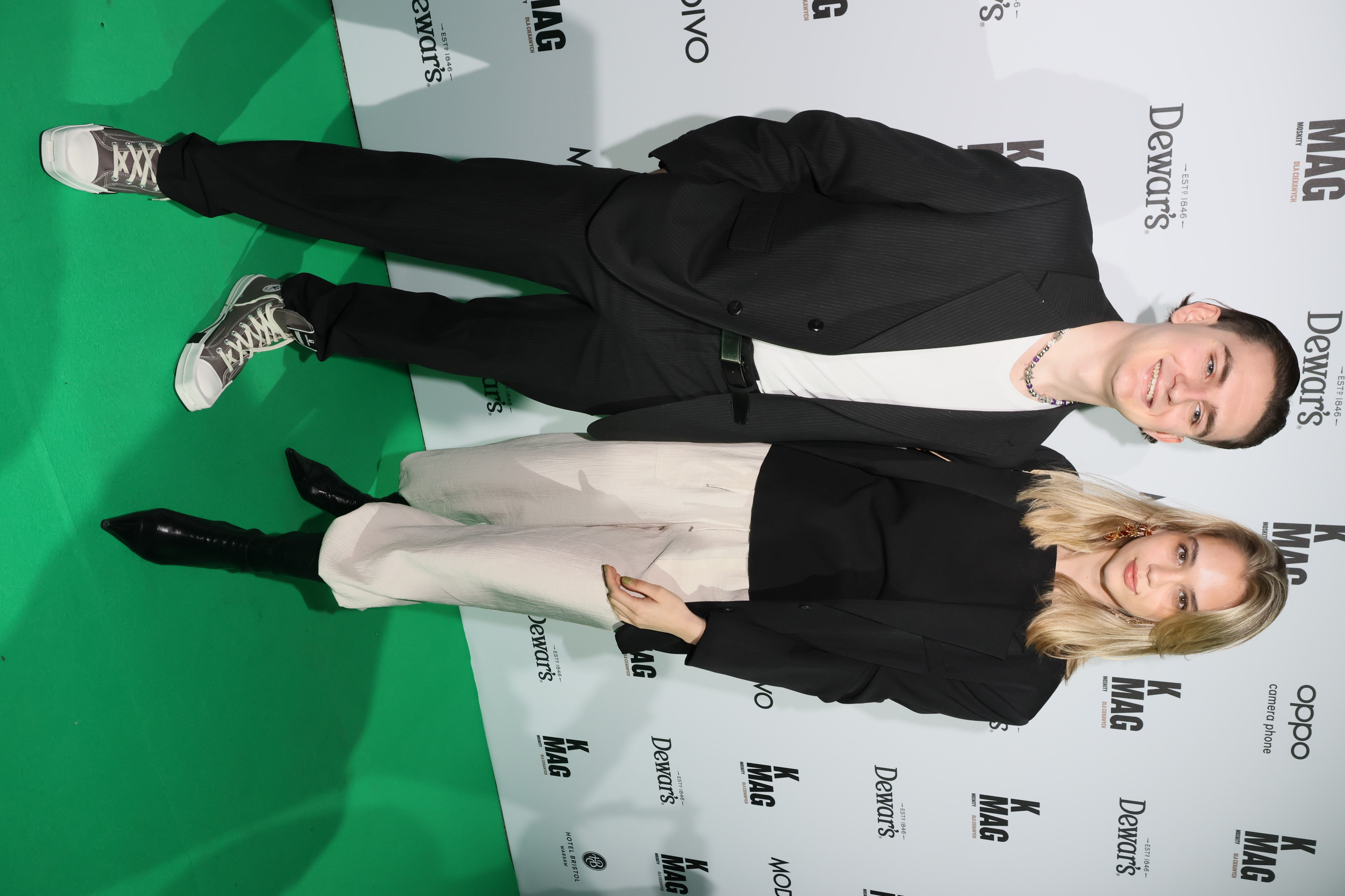 Janusz Walczuk z Klaudyną Okuszko