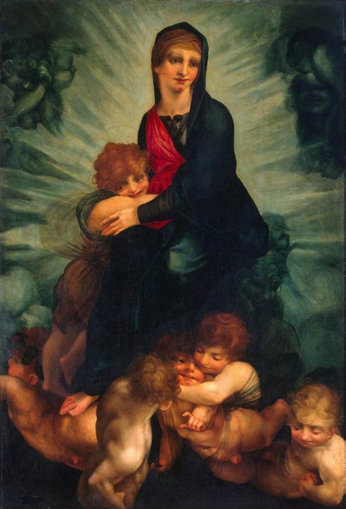 Rosso Fiorentino, Madonna with Child and Putti